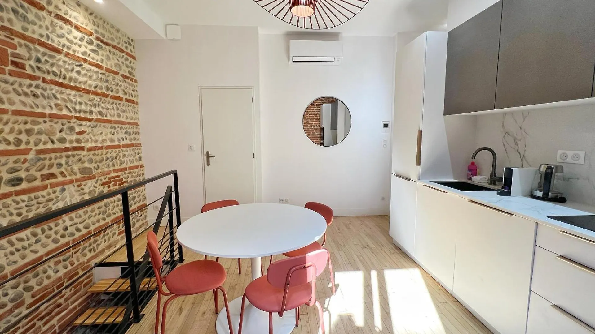 아파트 Le Candelier - Centre - Luxe - Terrasse - Clim 툴루즈 프랑스